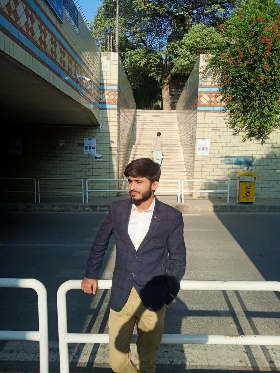 Talha at the University of the Punjab